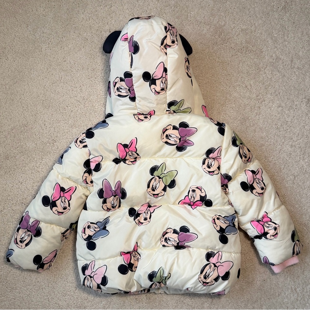 Disney at Primark Minnie Mouse Puffer Jacket - Picture 10 of 13